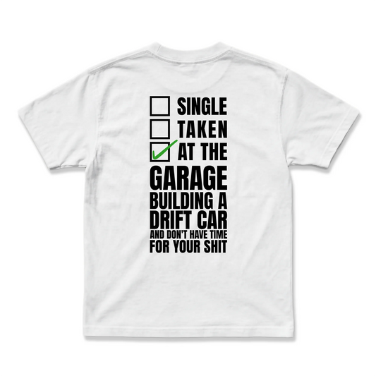 TRICOU OVERSIZE PREMIUM UNISEX - AT THE GARAGE