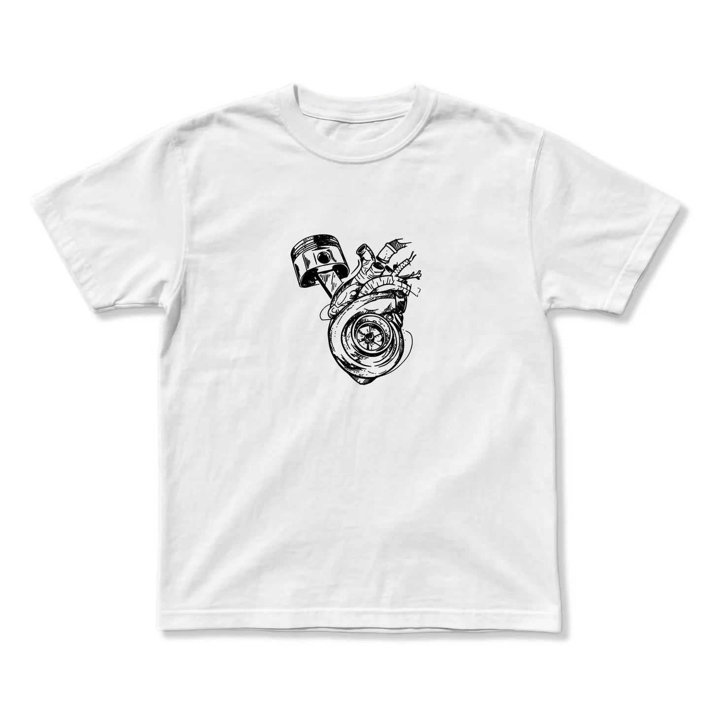 TRICOU OVERSIZE PREMIUM UNISEX - ENGINE HEART