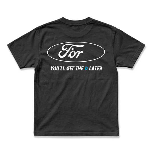 TRICOU OVERSIZE PREMIUM UNISEX - YOU'LL GET THE D LATER