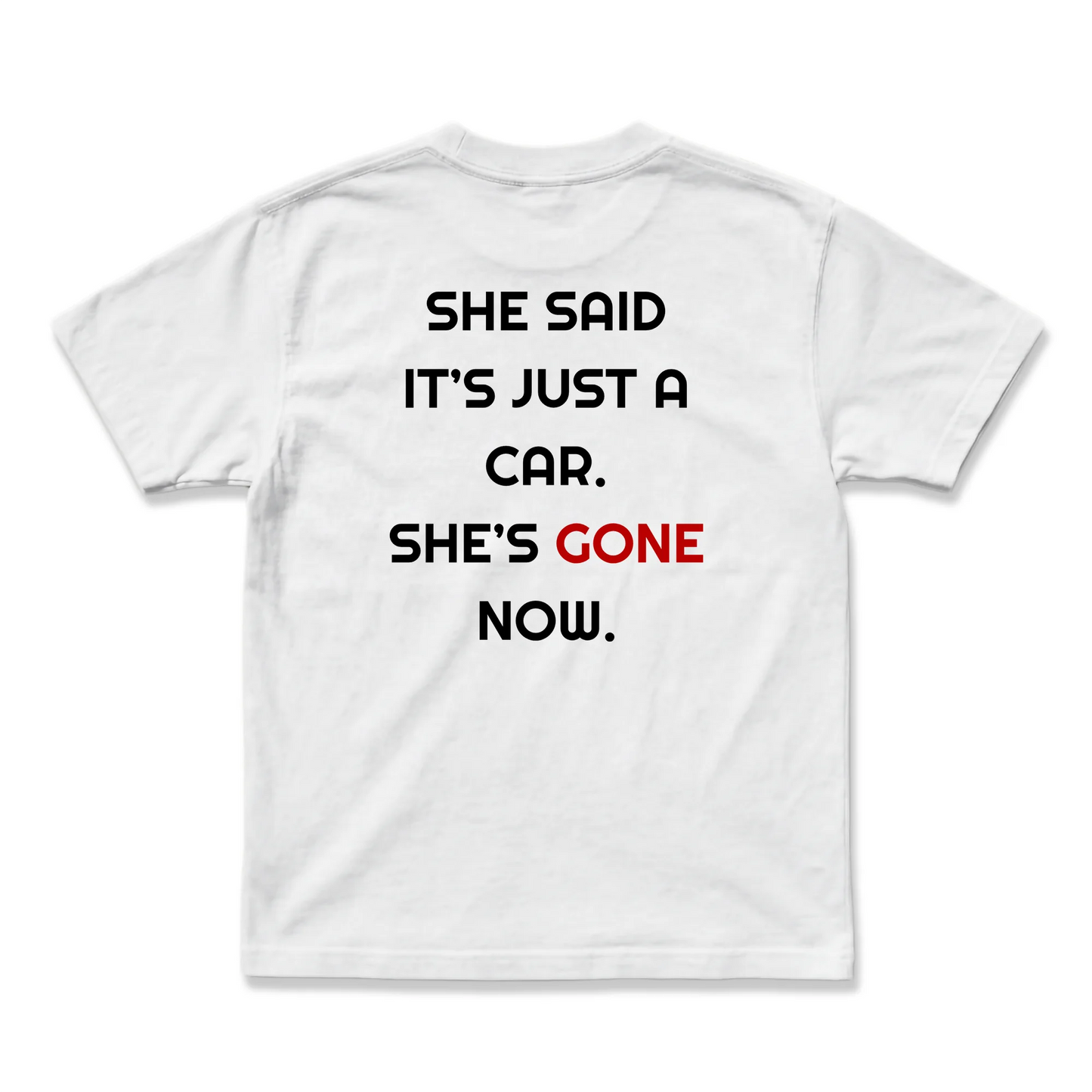 TRICOU OVERSIZE PREMIUM UNISEX - SHE'S GONE NOW