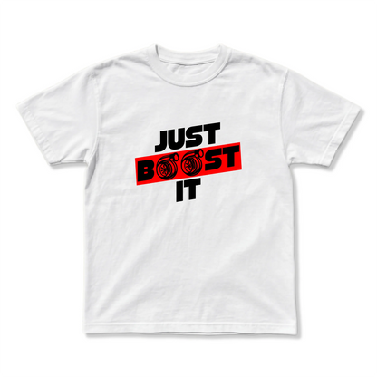 TRICOU OVERSIZE PREMIUM UNISEX - JUST BOOST IT