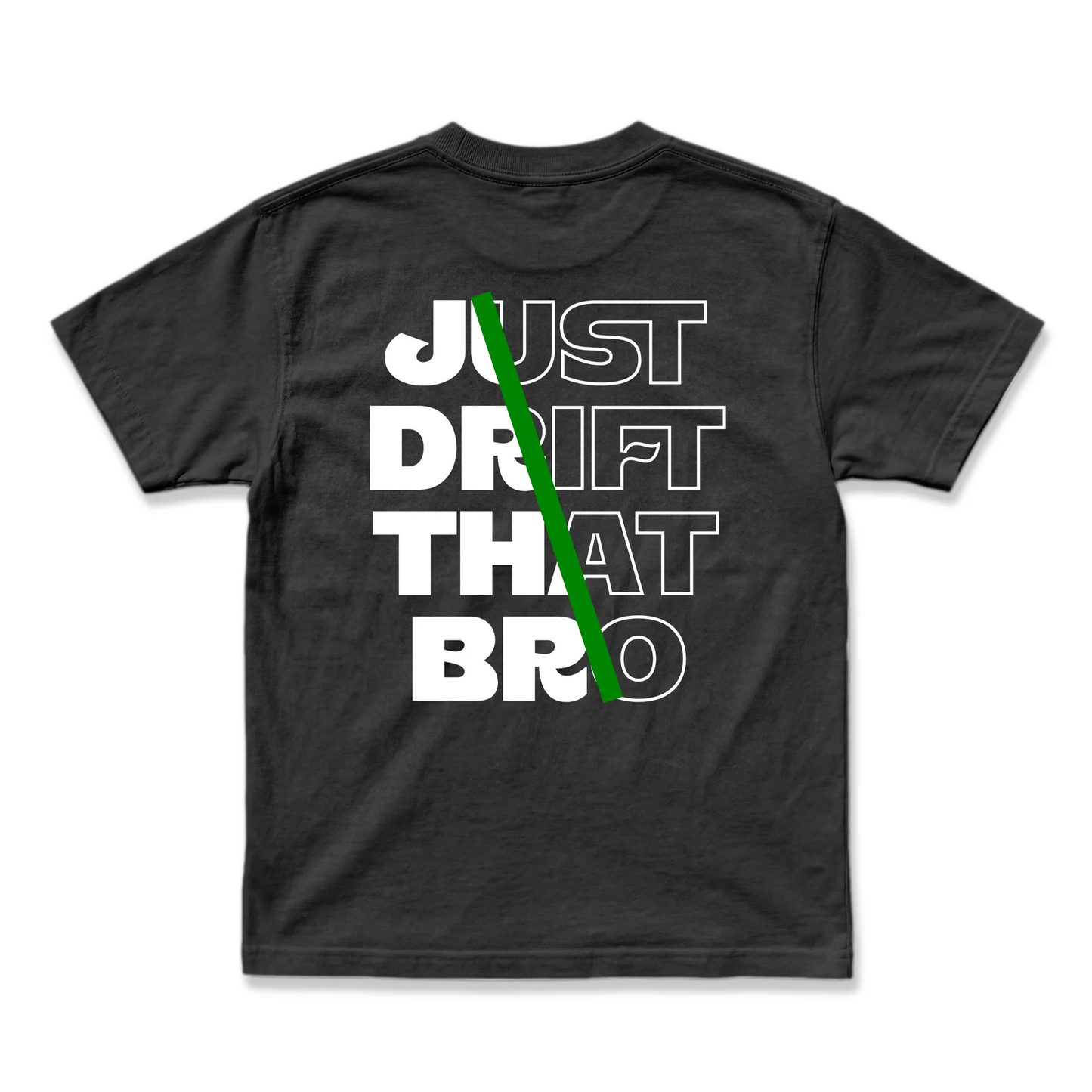TRICOU OVERSIZE PREMIUM UNISEX - JUST DRIFT THAT BRO