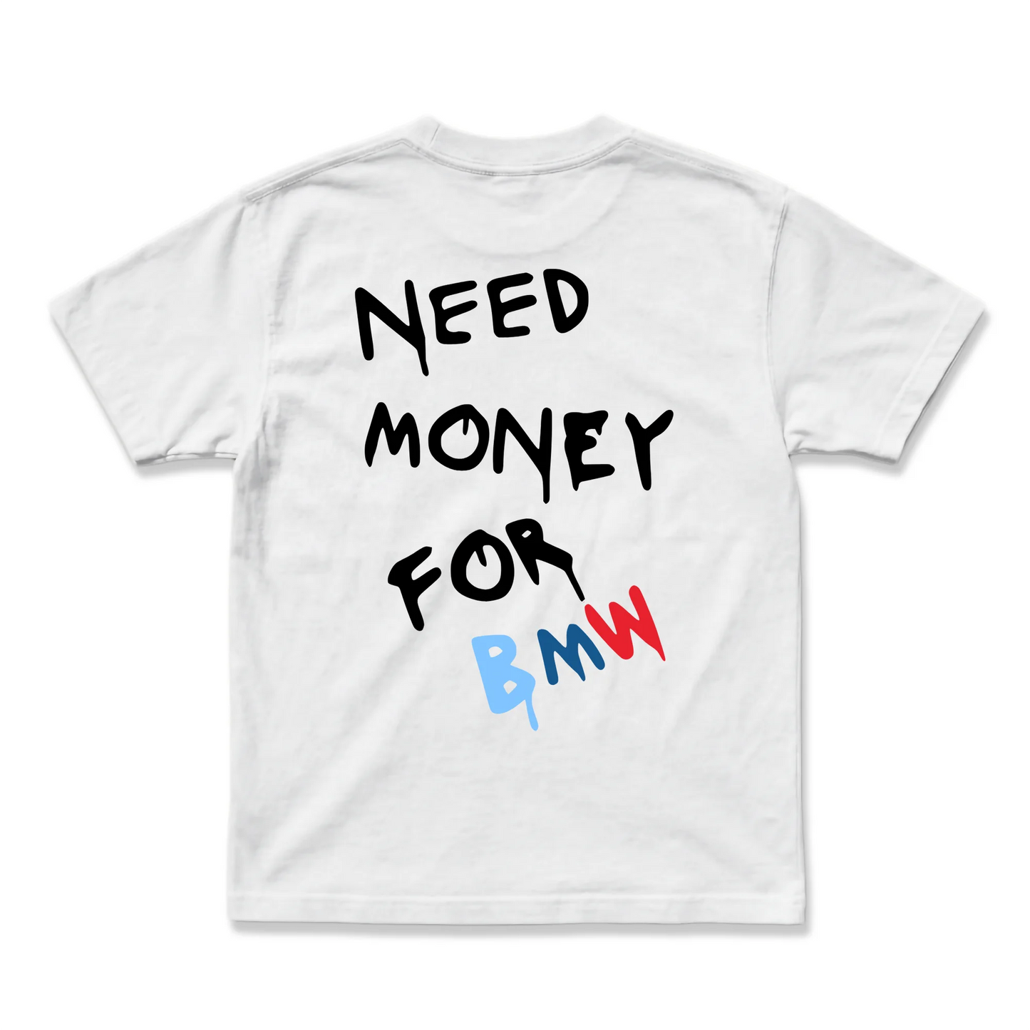 TRICOU OVERSIZE PREMIUM UNISEX - NEED MONEY FOR BMW