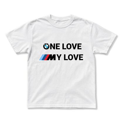 TRICOU OVERSIZE PREMIUM UNISEX - ONE LOVE, MY LOVE